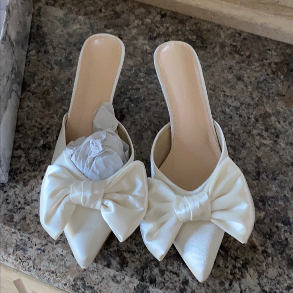 White heels